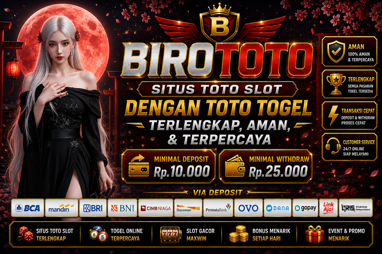BIROTOTO - Komposisi Terbaik Situs Toto Slot Dengan Toto Togel Terlengkap, Aman, & Terpercaya